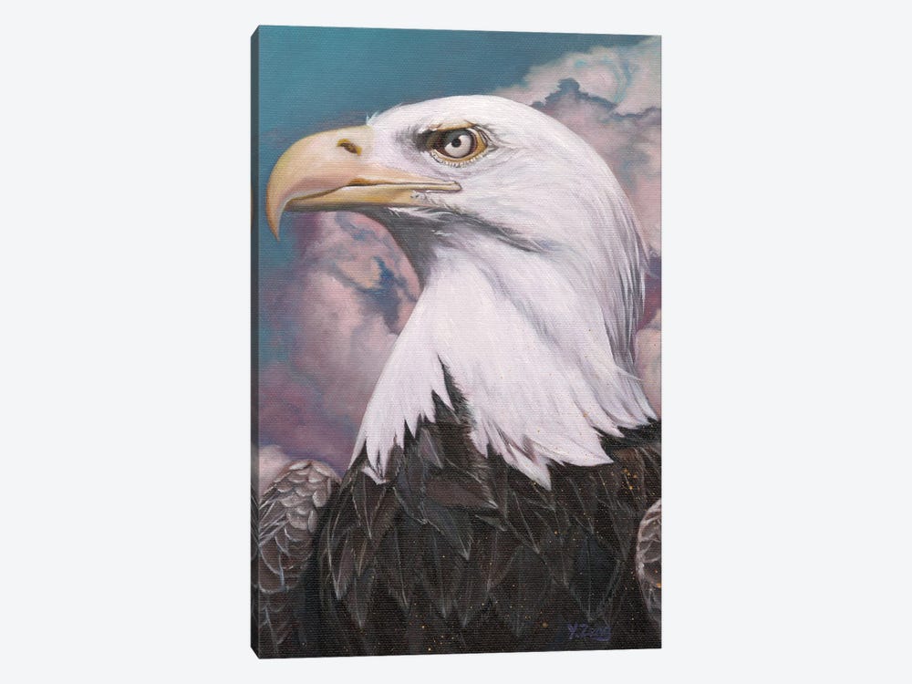 Bald Eagle 2019 by Yue Zeng 1-piece Canvas Art Print
