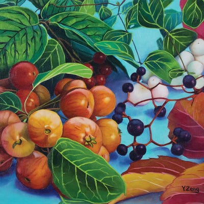 Fall/Autumn Theme by Yue Zeng canvas print