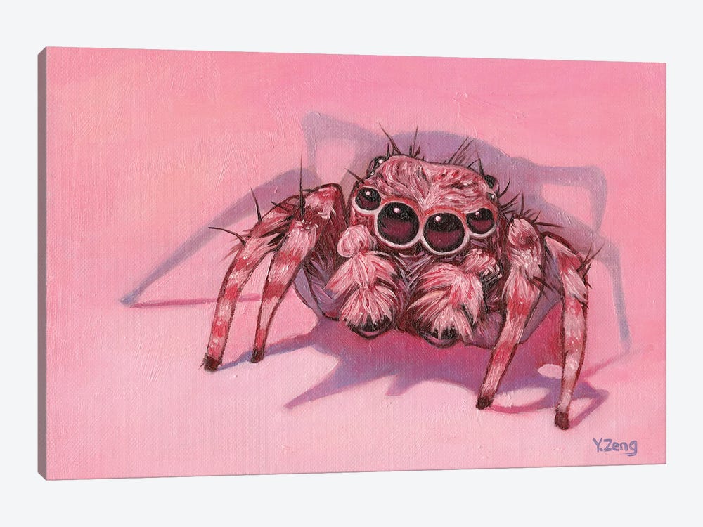 Jumping Spider by Yue Zeng 1-piece Art Print