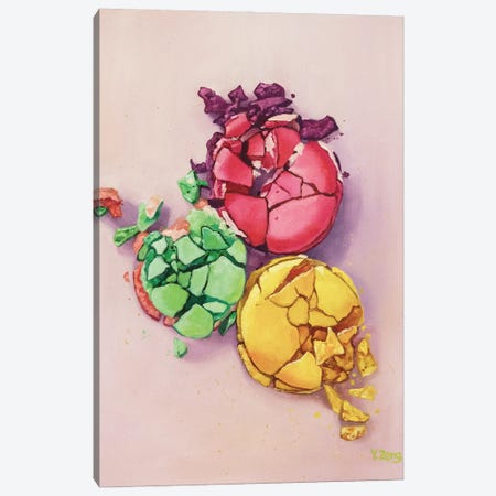 Macarons Canvas Print #YZG65} by Yue Zeng Canvas Art Print