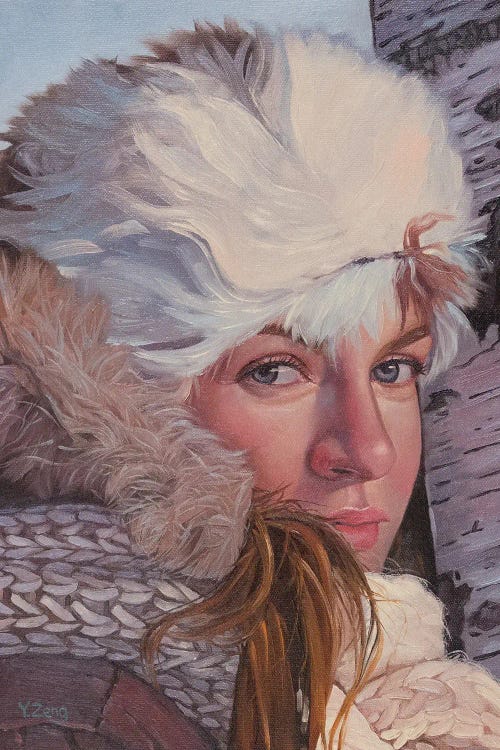 Winter Female Portrait