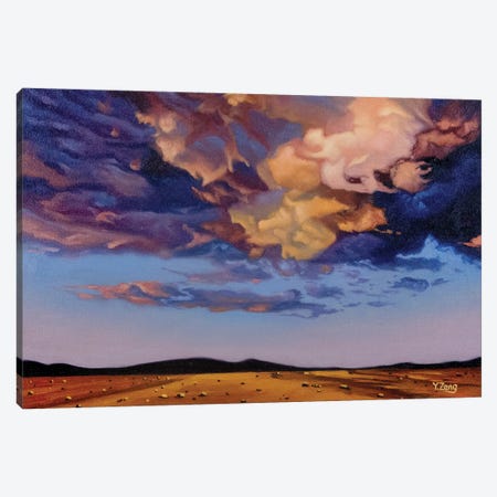 Desert Cloud Oil Canvas Print #YZG79} by Yue Zeng Art Print
