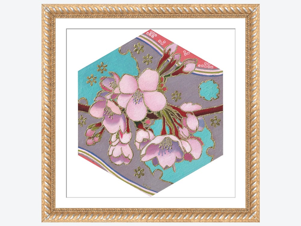 Blossomy Flower Diamond Painting Kits for Kids with Wooden Frame