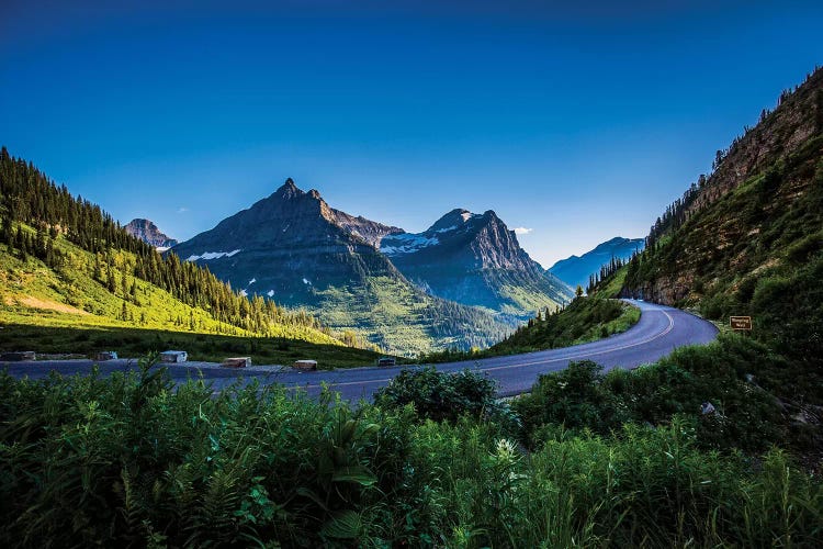 Mountain Pass, Continental Divide, Glacier National Park, Montana by Yitzi Kessock wall art