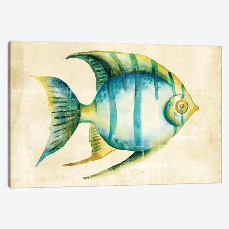Aquarium Fish I Canvas Print #ZAR12} by Chariklia Zarris Canvas Artwork
