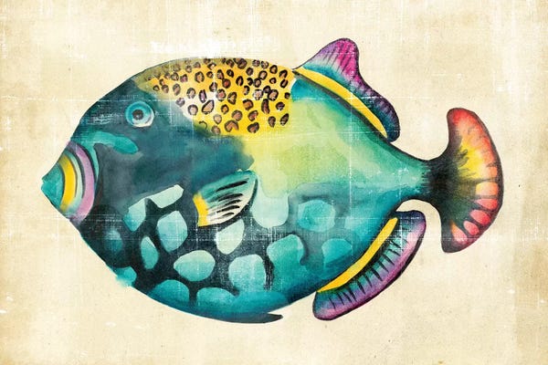 Chariklia Zarris: Aquarium Fish IV by Chariklia Zarris