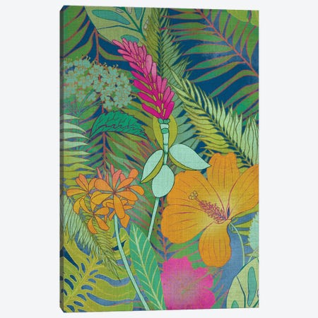Tropical Tapestry II Canvas Print #ZAR163} by Chariklia Zarris Canvas Print