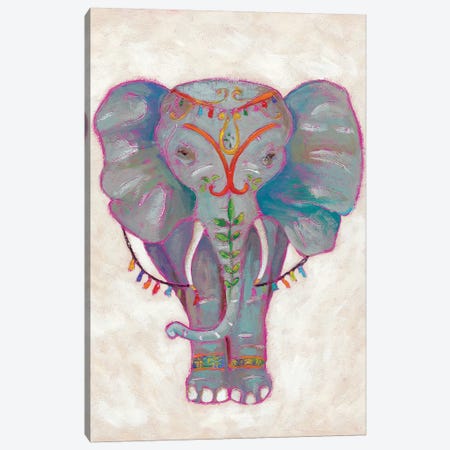 Festival Elephant II Canvas Print #ZAR28} by Chariklia Zarris Art Print