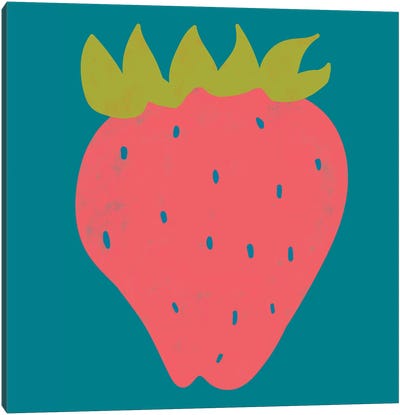 Fruit Party VII Canvas Art Print - Minimalist Nursery