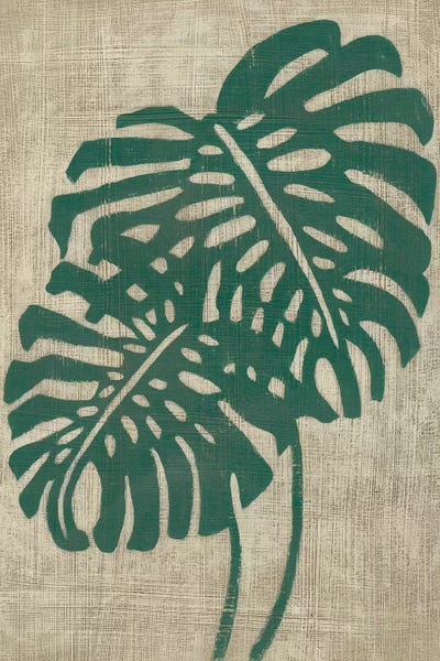 Monsteras: Vintage Greenery I by Chariklia Zarris