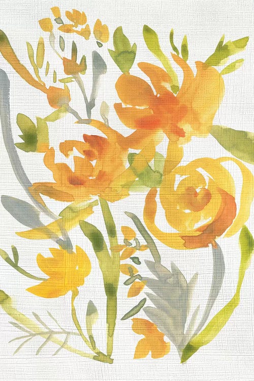 Butterscotch Bouquet II by Chariklia Zarris wall art