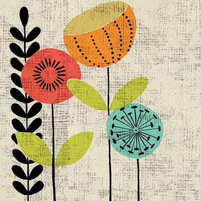 Ada's Garden II by Chariklia Zarris framed canvas print