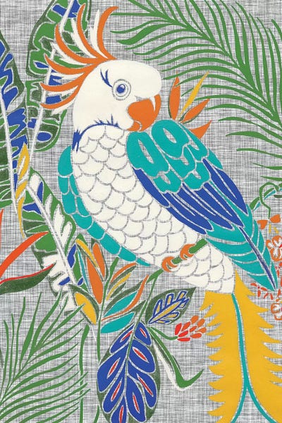 Chariklia Zarris: Tropical Cockatoo by Chariklia Zarris