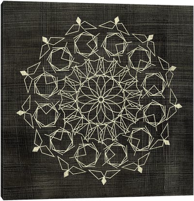 Geometric Tile III Canvas Art Print - Chariklia Zarris