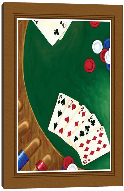 Know When To Hold Them Canvas Art Print - Gambling
