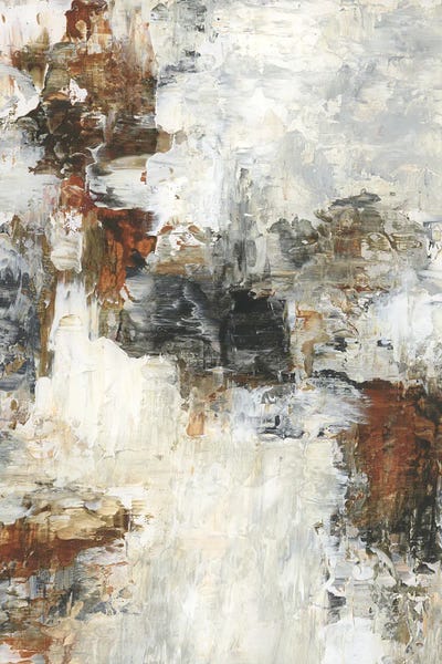 Iron Oxide I by Zelda Crane framed canvas print