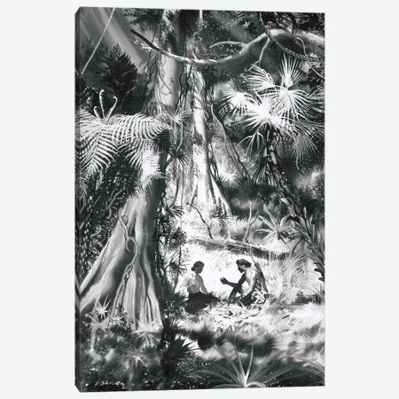Tarzan of the Apes®, Chapter XX Canvas Print #ZDB11} by Zdeněk Burian Canvas Art