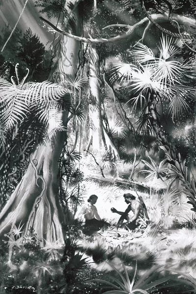 Tarzan: Tarzan of the Apes®, Chapter XX by Zdeněk Burian