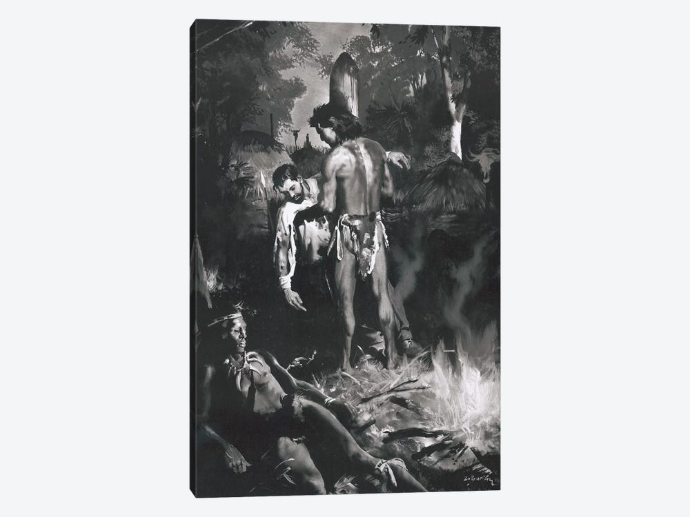 Tarzan of the Apes®, Chapter XXI by Zdeněk Burian 1-piece Canvas Art