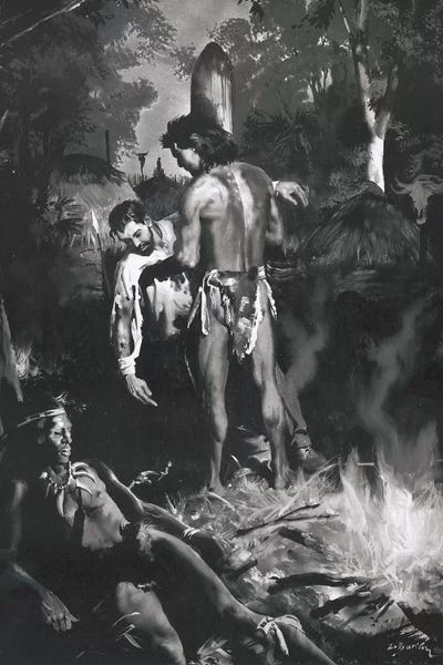 Tarzan: Tarzan of the Apes®, Chapter XXI by Zdeněk Burian