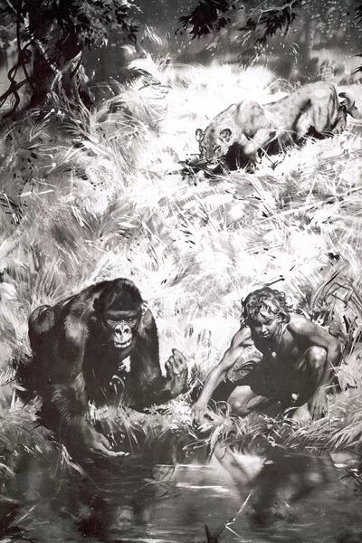 Gorillas: Tarzan of the Apes®, Chapter V by Zdeněk Burian