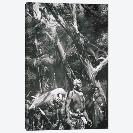 Tarzan of the Apes®, Chapter X Canvas Print #ZDB5} by Zdeněk Burian Art Print