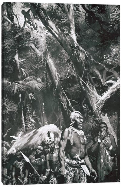 Tarzan of the Apes®, Chapter X Canvas Art Print - The Edgar Rice Burroughs Collection