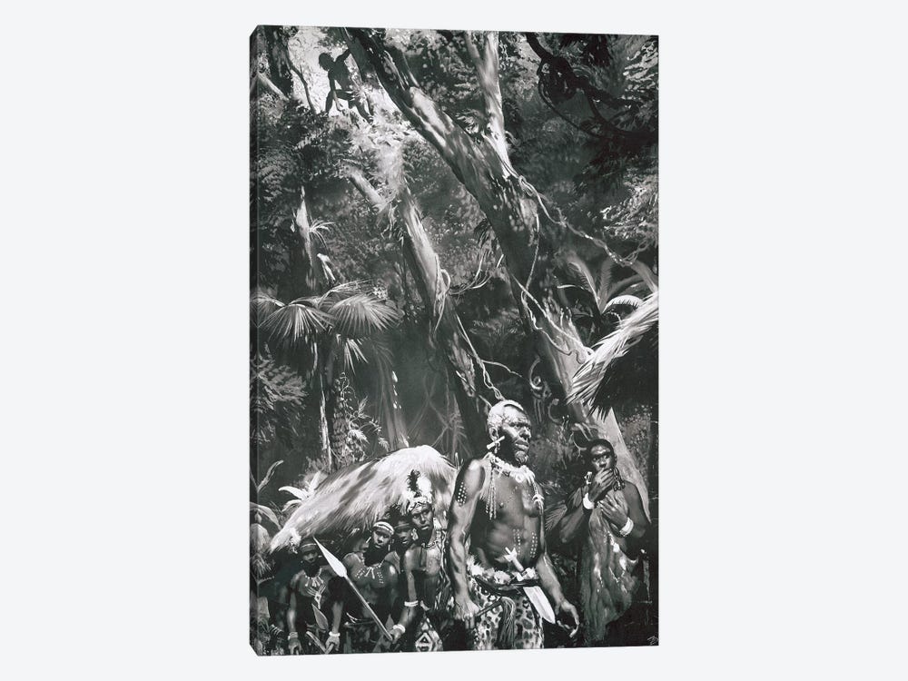 Tarzan of the Apes®, Chapter X by Zdeněk Burian 1-piece Canvas Artwork