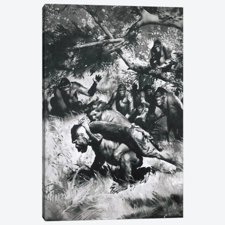 Tarzan of the Apes®, Chapter XII Canvas Print #ZDB7} by Zdeněk Burian Art Print