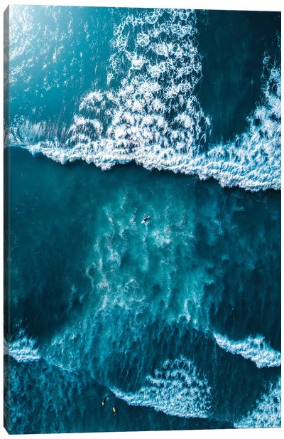 Textures Of The Sea Canvas Art Print - Zach Doehler