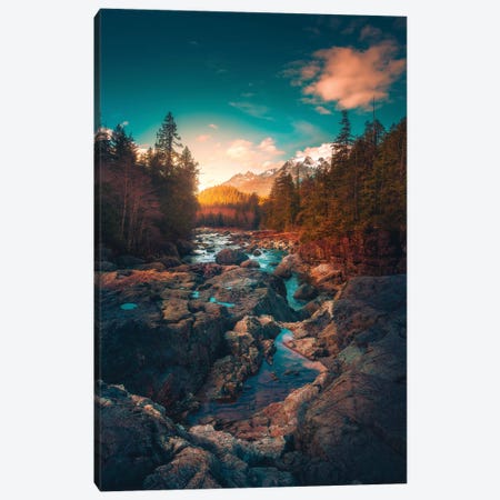 The River Of Tranquility Canvas Print #ZDO27} by Zach Doehler Canvas Art Print