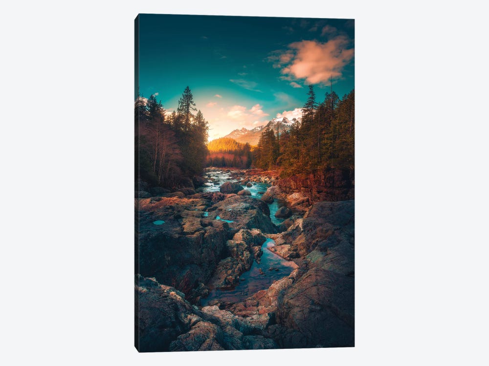 The River Of Tranquility by Zach Doehler 1-piece Canvas Print
