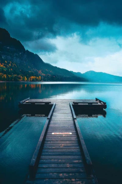 A Peaceful Afternoon On The Dock by Zach Doehler canvas print