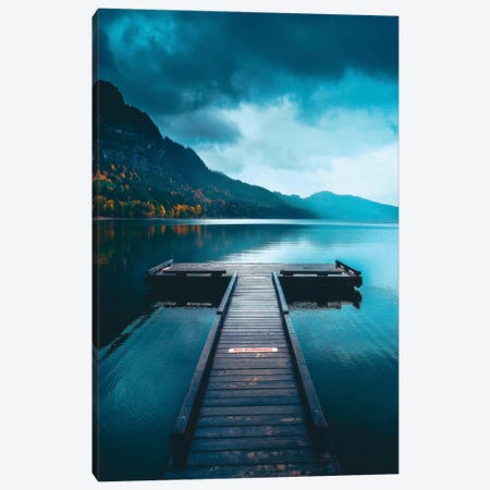 A Peaceful Afternoon On The Dock Canvas Print #ZDO34} by Zach Doehler Canvas Art