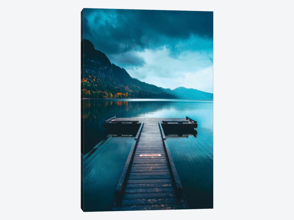 A Peaceful Afternoon On The Dock 1-piece Canvas Art Print