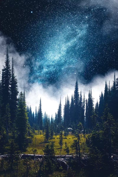Large Photography - Canvas Prints: Alpine Dreamland by Zach Doehler