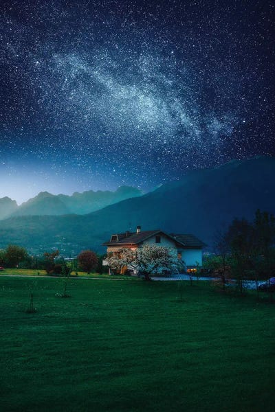Hyperreal Landscape Photography: Countryside Cosmos by Zach Doehler