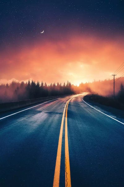 Driving Without A Destination by Zach Doehler canvas print