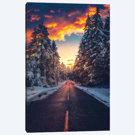 Fire And Ice Canvas Print #ZDO51} by Zach Doehler Art Print