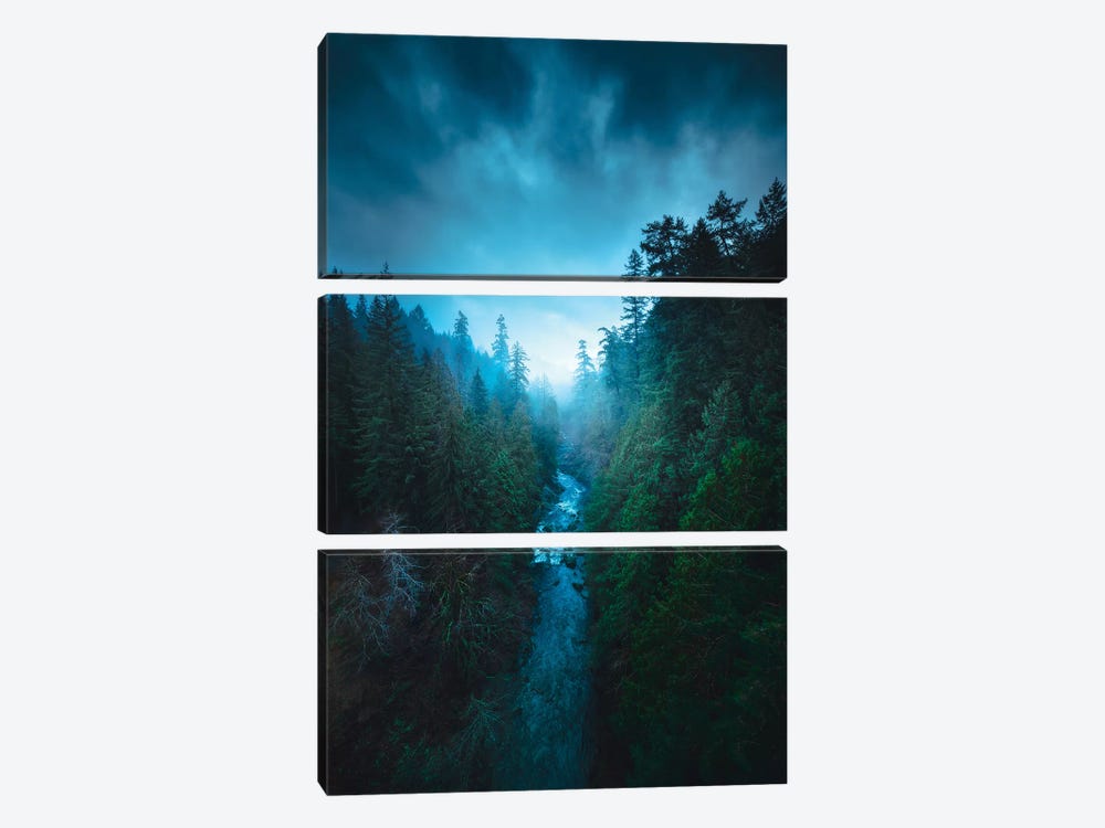 The River Of Light by Zach Doehler 3-piece Canvas Artwork
