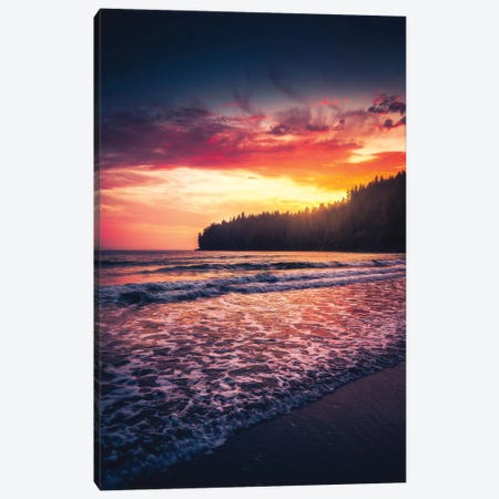 Oceanside Tranquility Canvas Print #ZDO7} by Zach Doehler Canvas Art