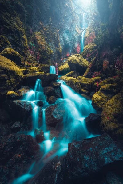 Hyperreal Landscape Photography: Downfall by Zach Doehler