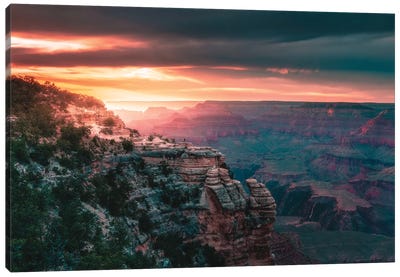 Lost In The Landscape Canvas Art Print - Canyon Art