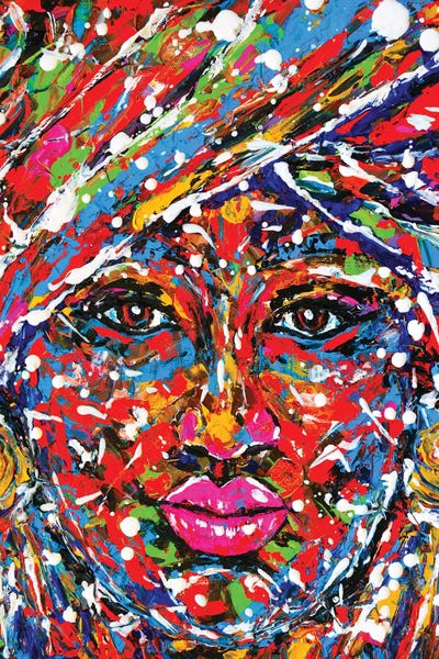 Beauty by Zaira Dzhaubaeva canvas print