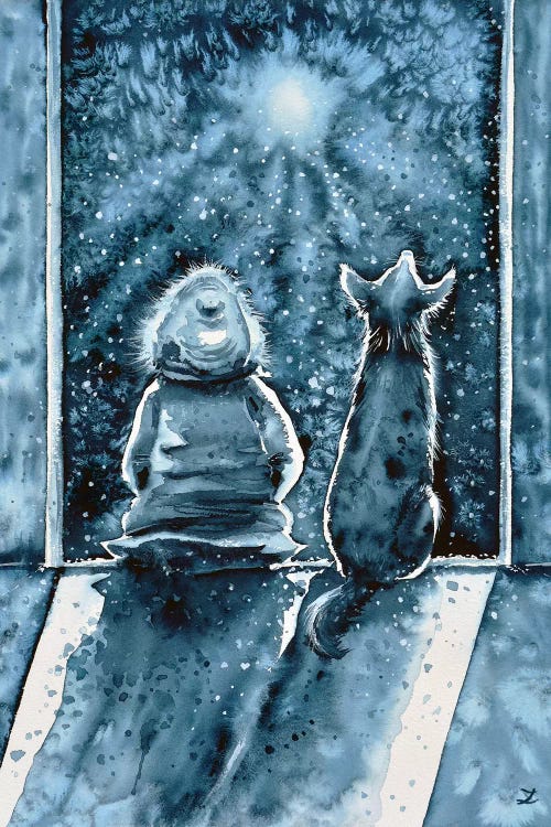 Togetherness by Zaira Dzhaubaeva wall art