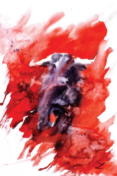 Toro by Zaira Dzhaubaeva canvas print