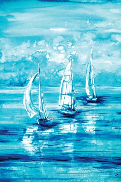 Zaira Dzhaubaeva: Turquoise Morning by Zaira Dzhaubaeva