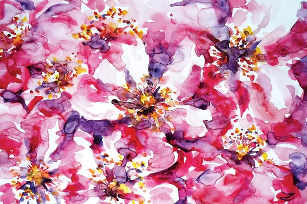 Floral & Botanical Patterns: Wild Rose by Zaira Dzhaubaeva