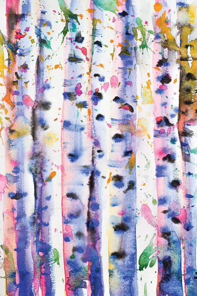 Birch Trees: Birch Trees by Zaira Dzhaubaeva