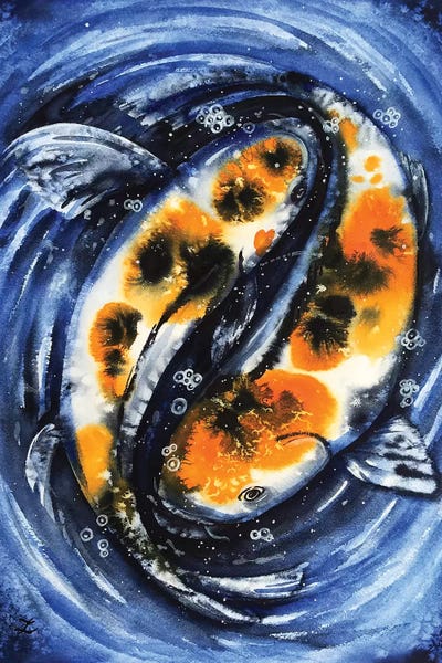 Koi: Feng Shui Koi Fish by Zaira Dzhaubaeva